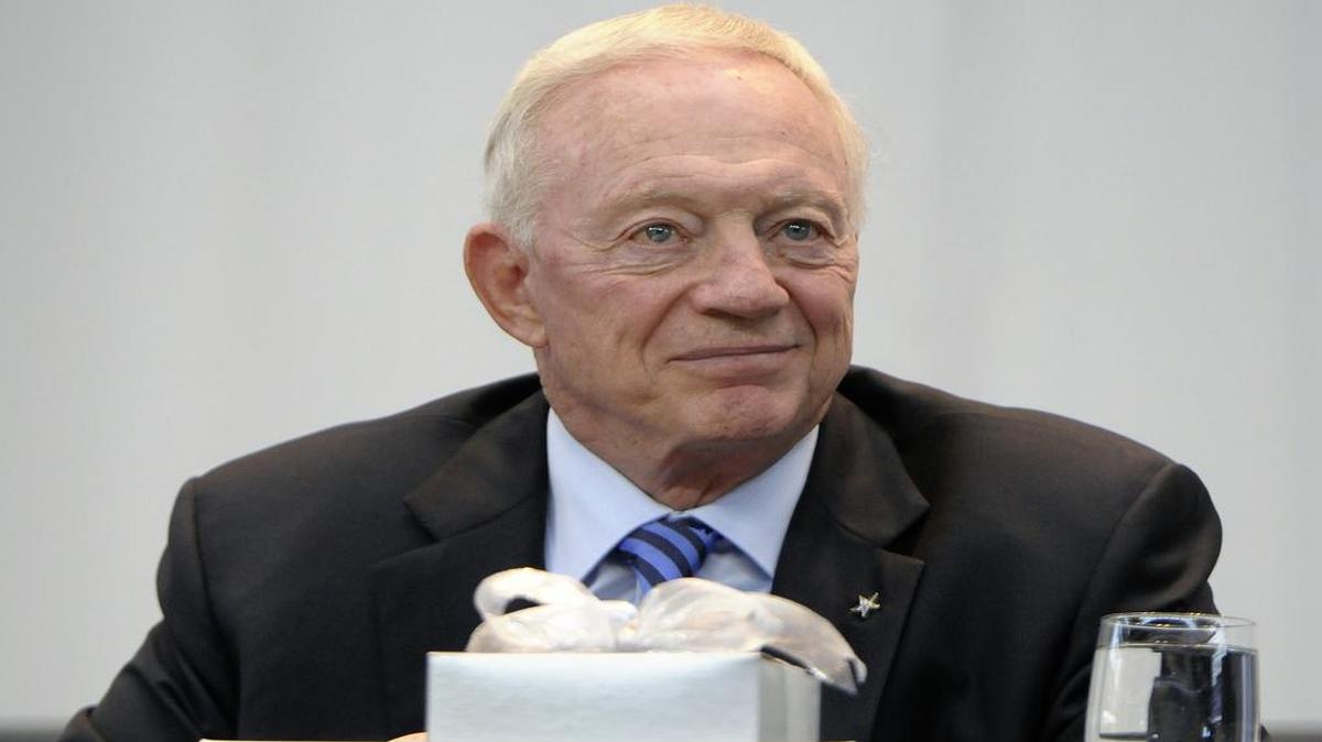 Dallas Cowboys owner Jerry Jones praised his players for not protesting during the national anthem.