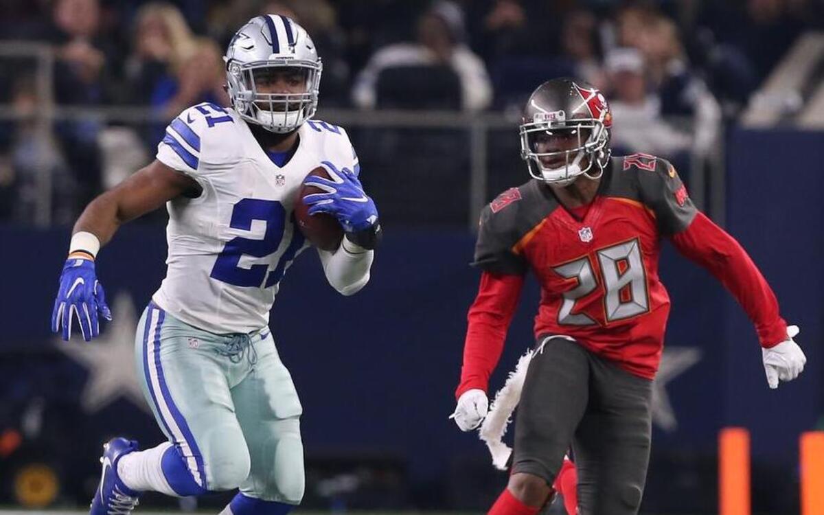 Ezekiel Elliott left Vernon Hargreaves and the Bucs behind with 159 yards and a touchdown on 23 carries.