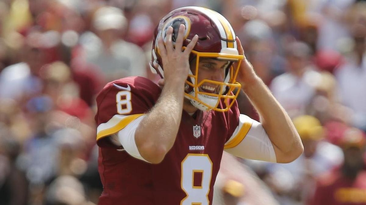 Washington quarterback Kirk Cousins is having a solid season for the 3-3 Redskins.