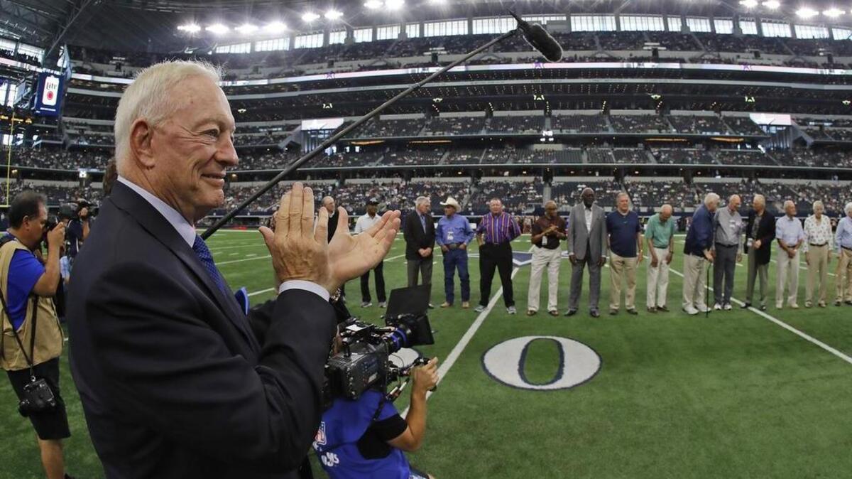 Jerry Jones says players who disrespect the flag during national anthem will be benched.