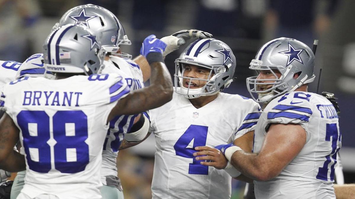 Rookie quarterback Dak Prescott has led the Dallas Cowboys to the NFC Divisional playoffs.
