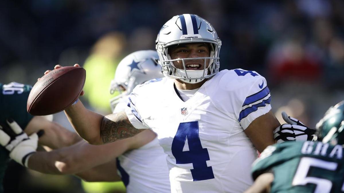 Rookie quarterback Dak Prescott was sensational in leading the Dallas Cowboys to the playoffs this season.