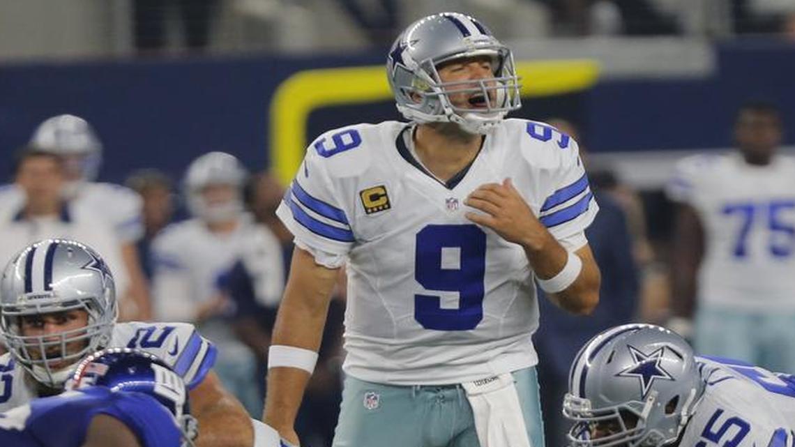 The Dallas Cowboys and quarterback Tony Romo will open the season at home against the New York Giants on Sept. 11 at AT&T Stadium.