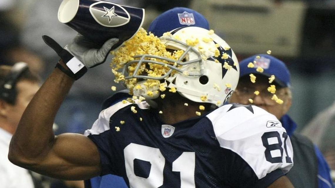 You can’t watch a Terrell Owens touchdown without thinking about his popcorn move in 2007. On Thursday, the former Cowboys wideout announced he would not be attending his own induction ceremony in to the Pro Football Hall of Fame, which will take place on Aug. 4 in Canton, Ohio.