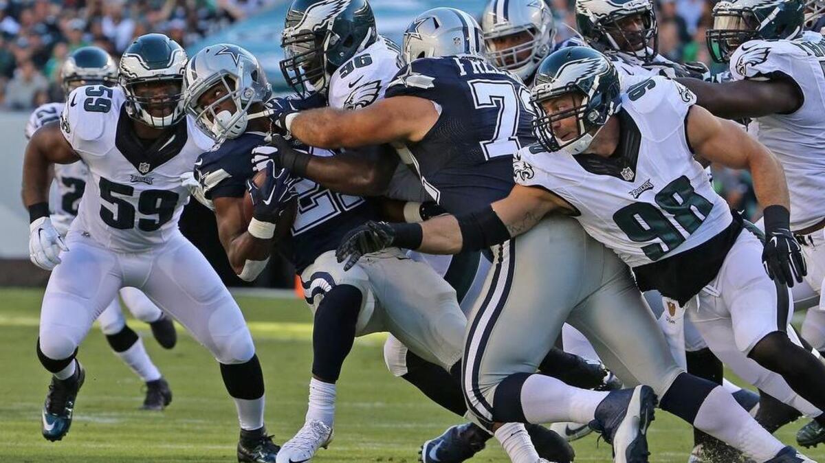 
The Cowboys have averaged more than a yard less a carry compared to last year.

