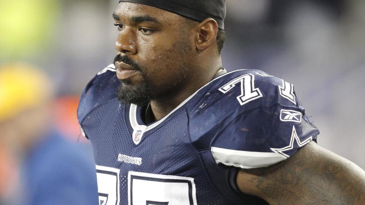 Tyron Smith is dealing with a back injury.
