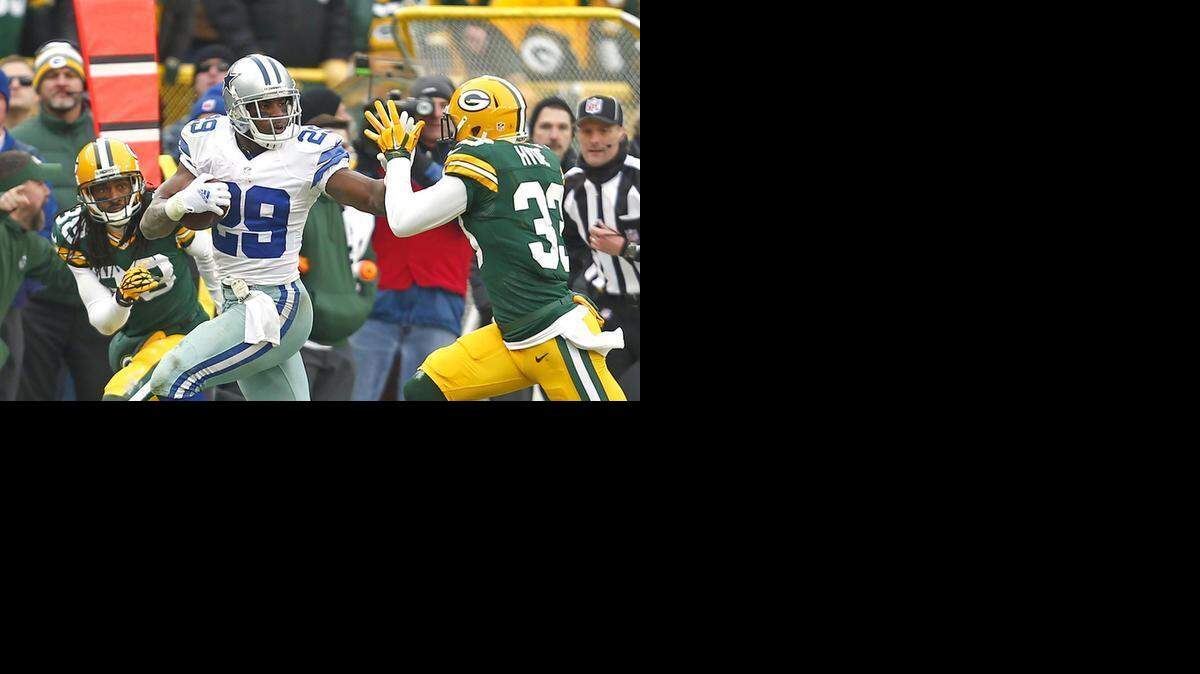 
Dallas Cowboys running back DeMarco Murray set a franchise record on the way to leading the NFL in rushing with 1,845 yards last season.
