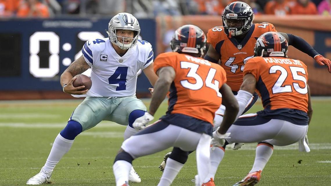 The Denver Broncos zeroed in on the Dallas Cowboys and quarterback Dak Prescott from the start and didn’t let up until they had posted a 42-17 win at Sports Authority Field at Mile High.