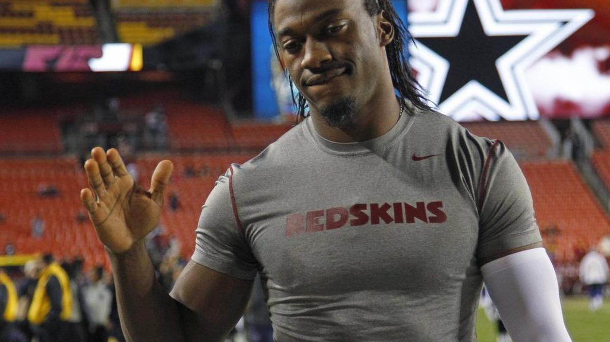 Washington Redskins quarterback Robert Griffin III will be released in March and Jason Hatcher thinks he would be a good fit in Dallas.