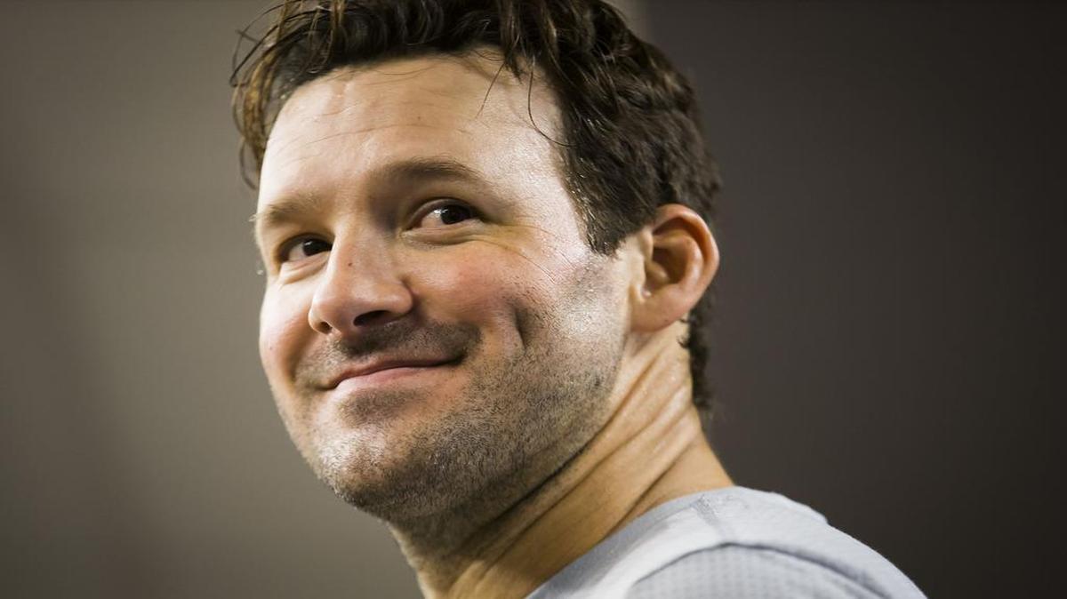 Tony Romo announced the birth of his third boy.