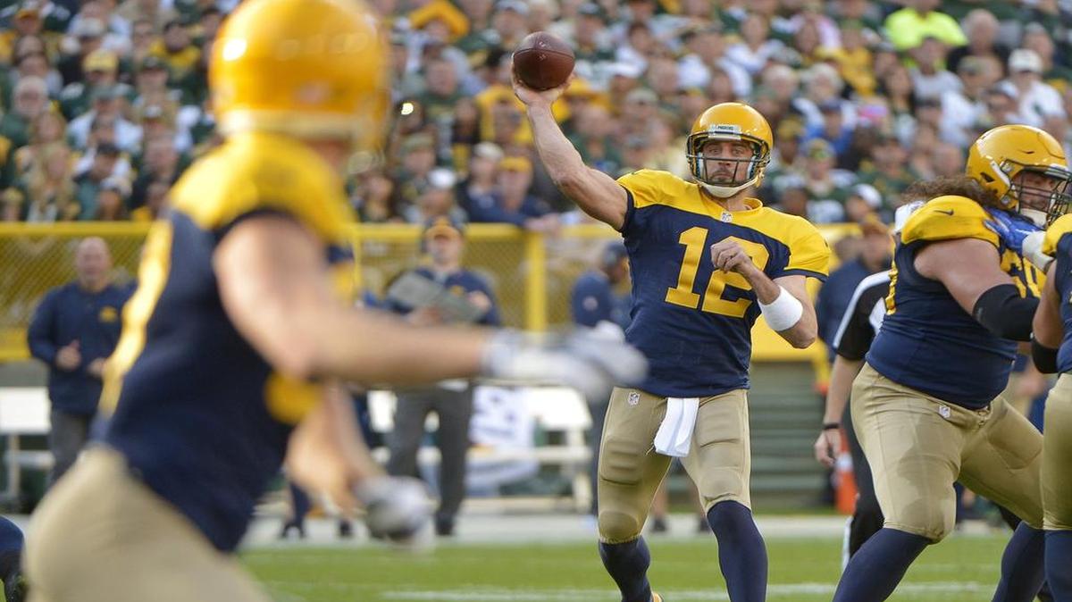 Green Bay Packers quarterback Aaron Rodgers is more dangerous inside the pocket than he is outside the pocket.