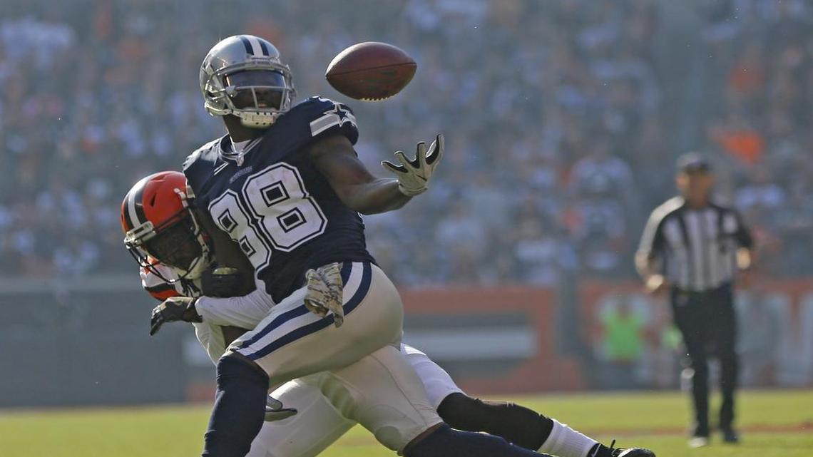 Dallas Cowboys wide receiver Dez Bryant is fourth on the team in receptions with 16. The Cowboys are 7-1 and play at Pittsburgh Sunday.