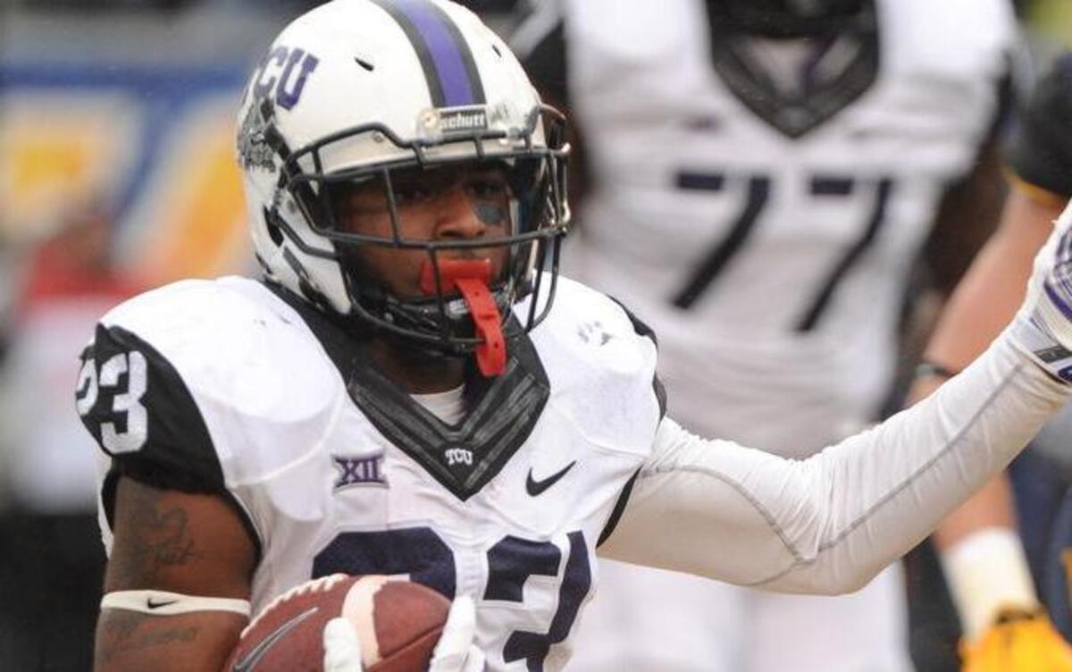 
 B.J. Catalon was a breakaway threat as a running back and a kick returner for TCU before suffering a concussion Nov. 1 against West Virginia. 
