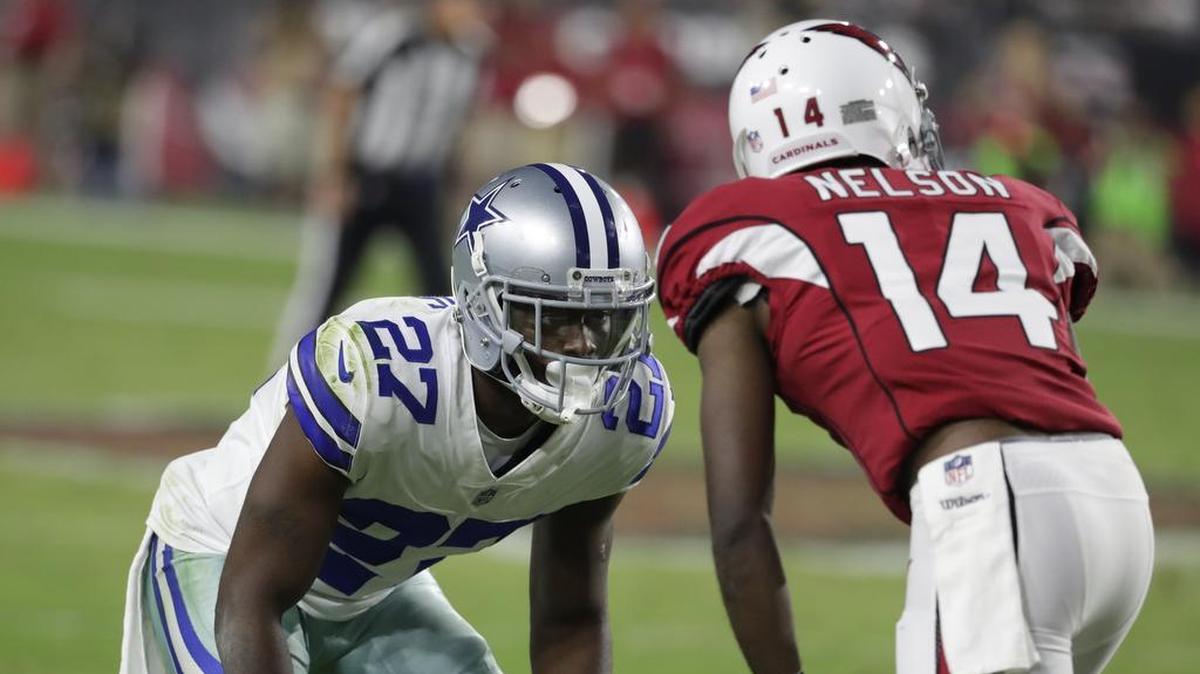Dallas Cowboys CB Jourdan Lewis (left) offered a measured and applicable response about the state of NCAA student athletes counter to Tim Tebow’s position that he offered on ESPN’s “First Take.”