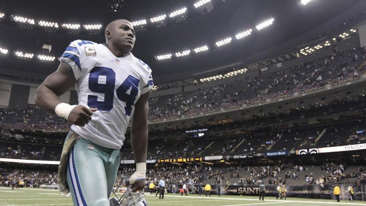 DeMarcus Ware is the Dallas Cowboys’ all-time sack leader.