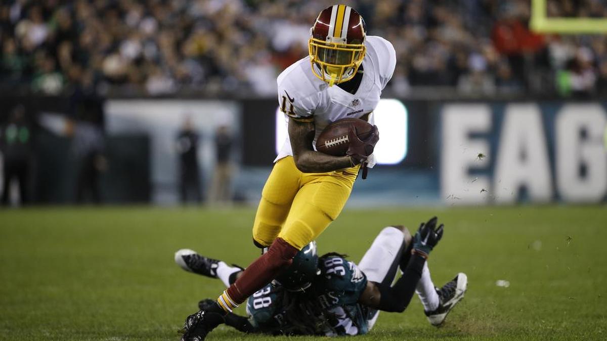 Redskins wide receiver DeSean Jackson has 24 touchdowns of 50 or more yards, fifth most in NFL history.