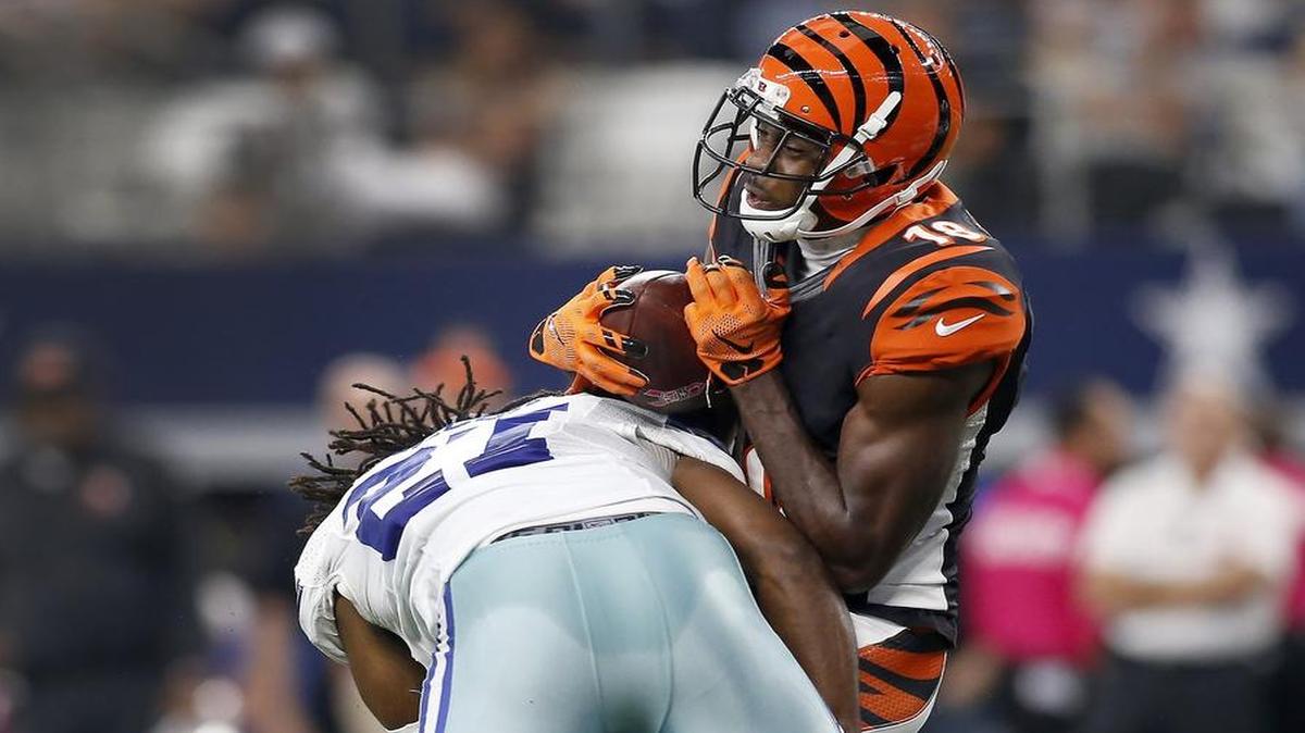 Dallas Cowboys free safety J.J. Wilcox is known around the league as a big hitter.