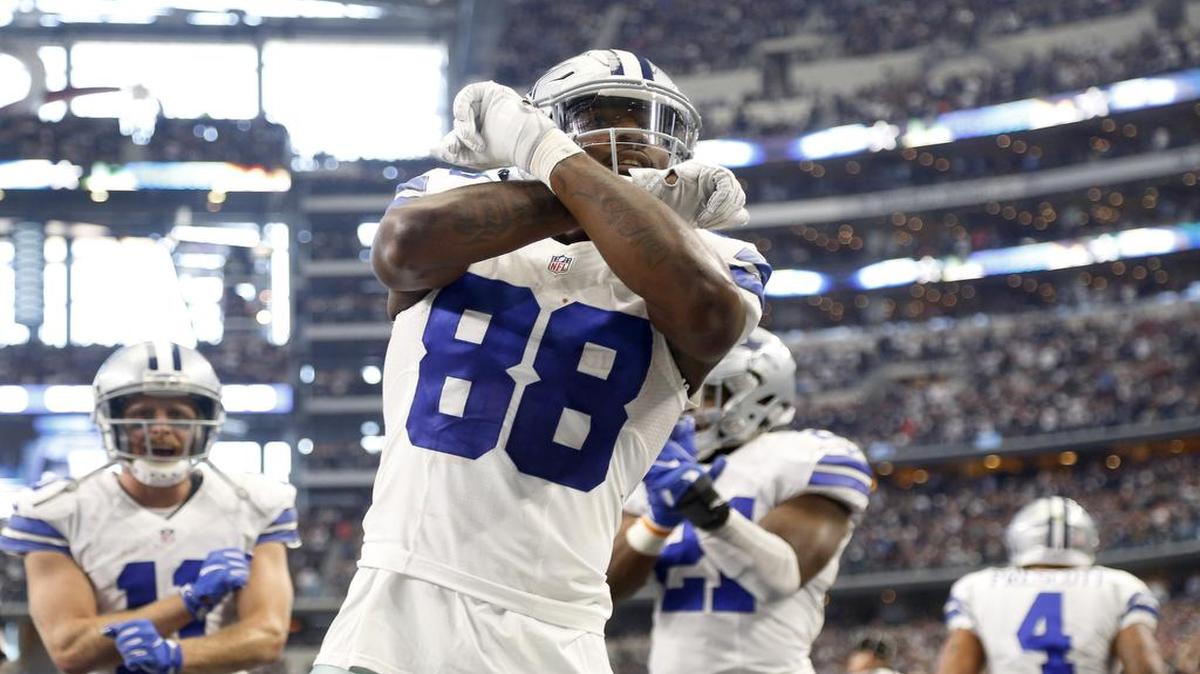 Cowboys receiver Dez Bryant has caught five touchdowns this season.
