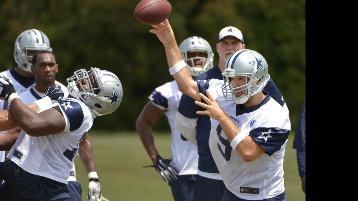 
The NFL frowned on Tony Romo’s Fantasy league convention.
