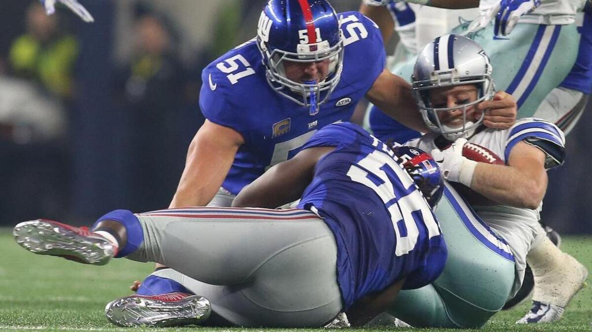 
The New York Giants had the Dallas Cowboys all bottled up until the final drive of the game.
