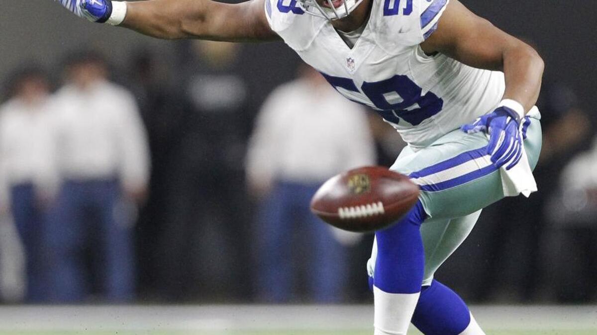 Dallas Cowboys defensive end Jack Crawford is considered a rising star in the NFL. He re-signed with the team on a one-year deal on Monday.