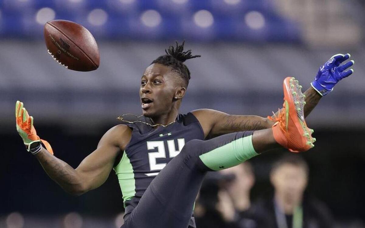 Texas A&M defensive back De'Vante Harris doesn’t lack confidence and was a playmaker with the Aggies.