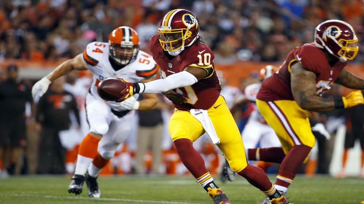 Robert Griffin III recorded a high completion percentage in his rookie season only to taper off in Year 2.
