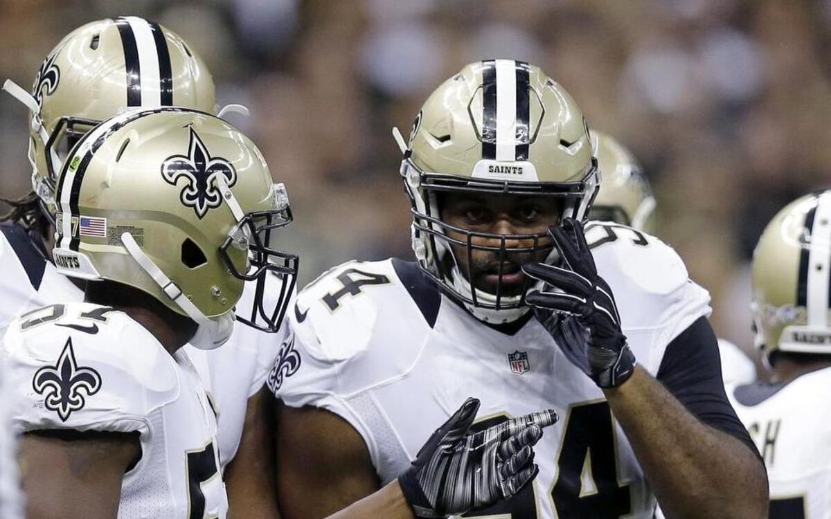 
Defensive end Cameron Jordan, a first-round pick of the Saints in 2011, has started 52 games in a row and has 30 career sacks.


