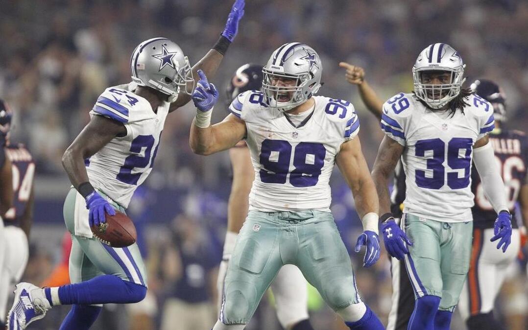 Moving Tyrone Crawford, center, around on defense has given the Dallas Cowboys a spark.