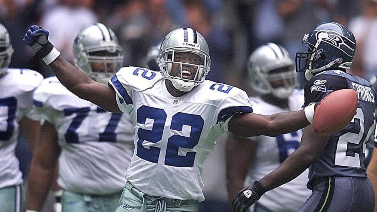 Emmitt Smith was named to the Super Bowl 50 Golden Team. The team was chosen by the Pro Football Hall of Fame Board of Selectors.