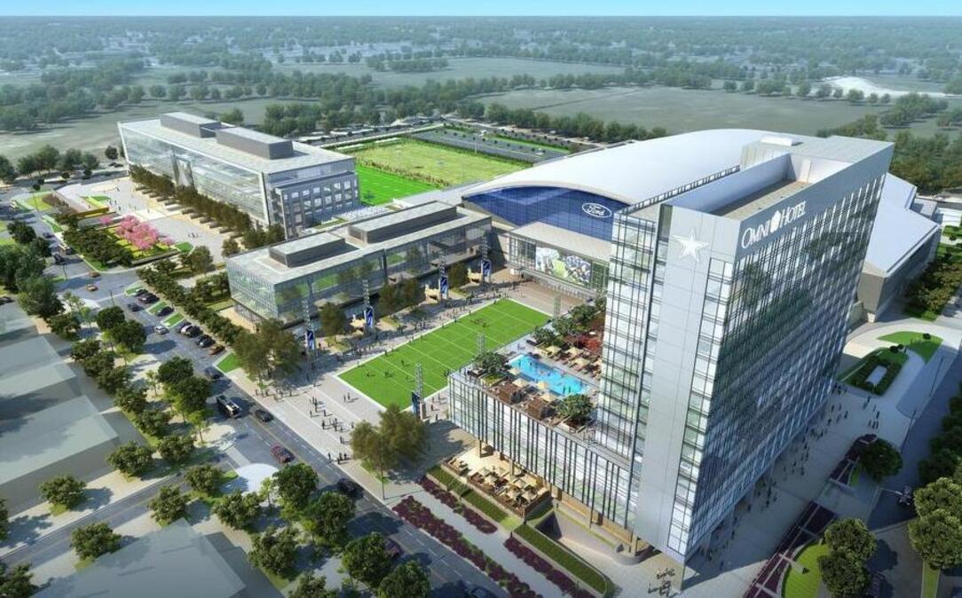 The Omni Frisco Hotel at The Star will house the Cowboys during training camp as the team tries to create its own COVID-19 bubble.