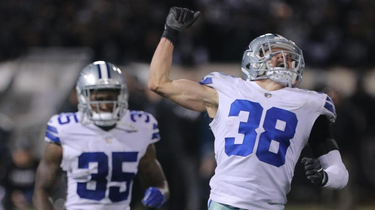 Dallas Cowboys strong safety Jeff Heath has been an emotional playmaker in his career.