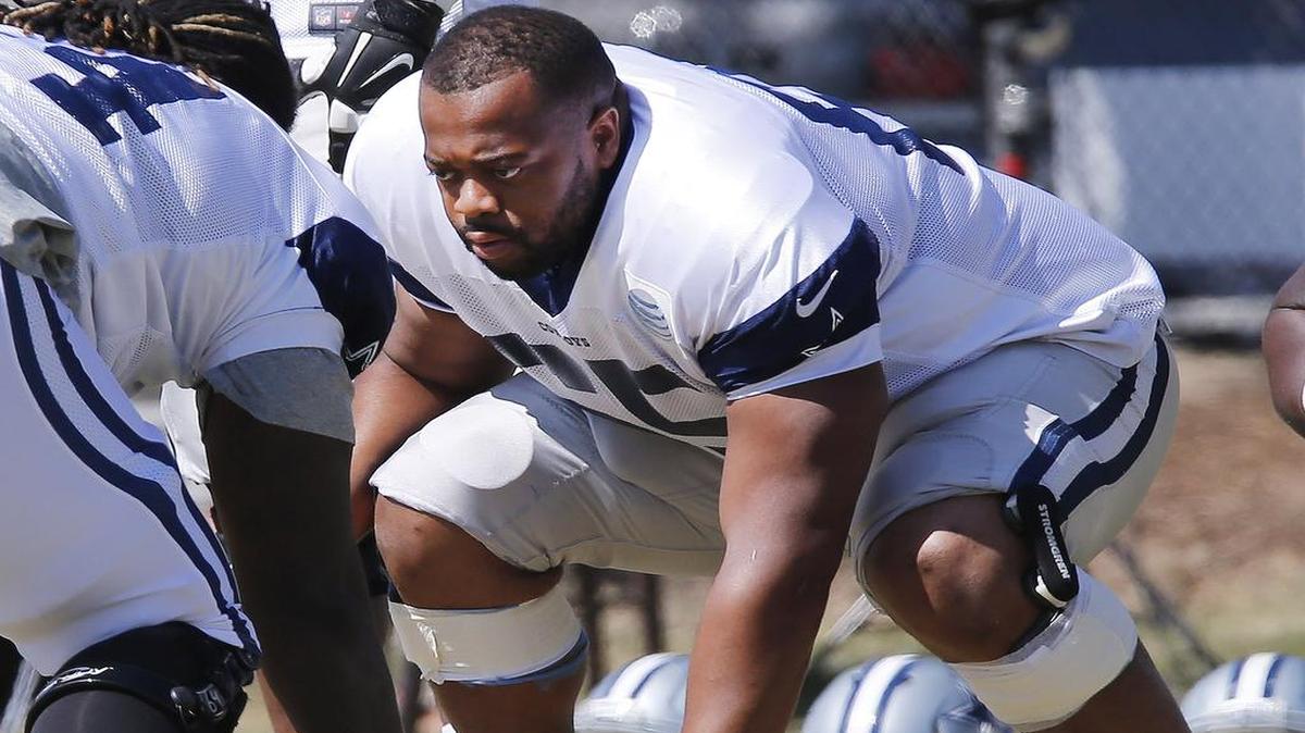 Offensive guard Ron Leary is questionable for Sunday’s game, prompting the team to call up Ryan Seymour from the practice squad.