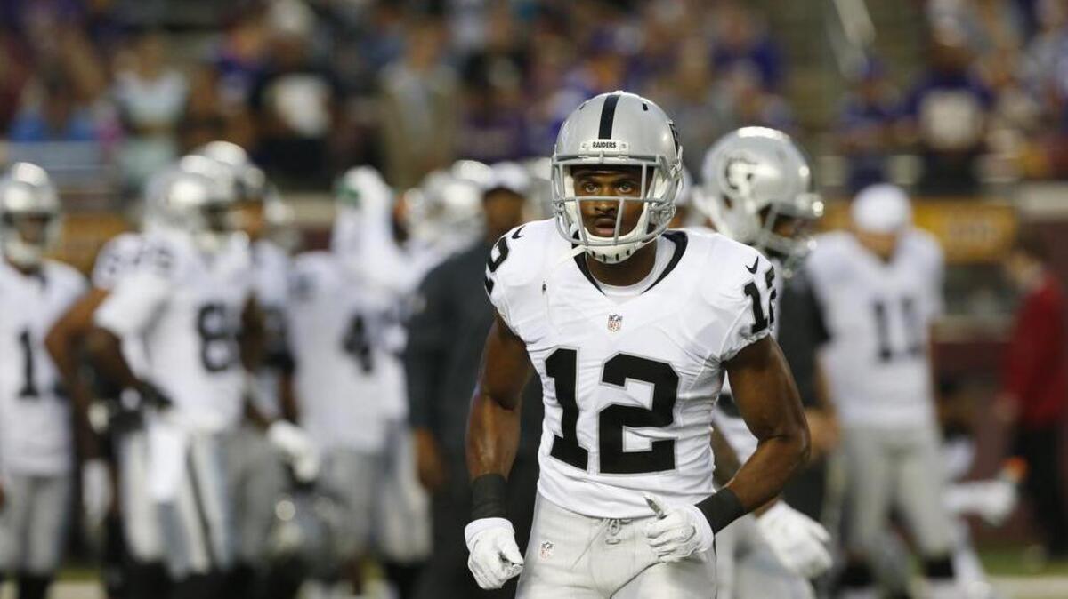 
Brice Butler was inactive for the Raiders’ season opener as one of six receivers on their 53-player roster.
