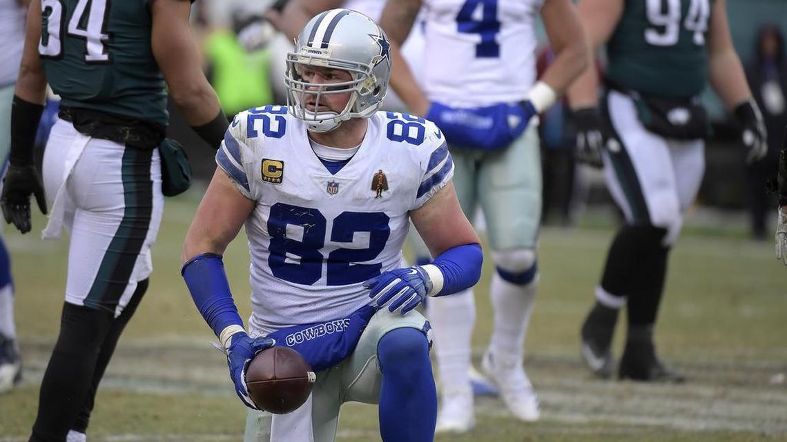 Dallas Cowboys tight end Jason Witten had 63 receptions and five touchdowns during the 2017 season.