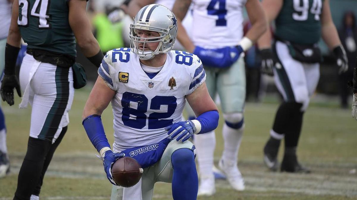 Dallas Cowboys tight end Jason Witten had 63 receptions and five touchdowns during the 2017 season.