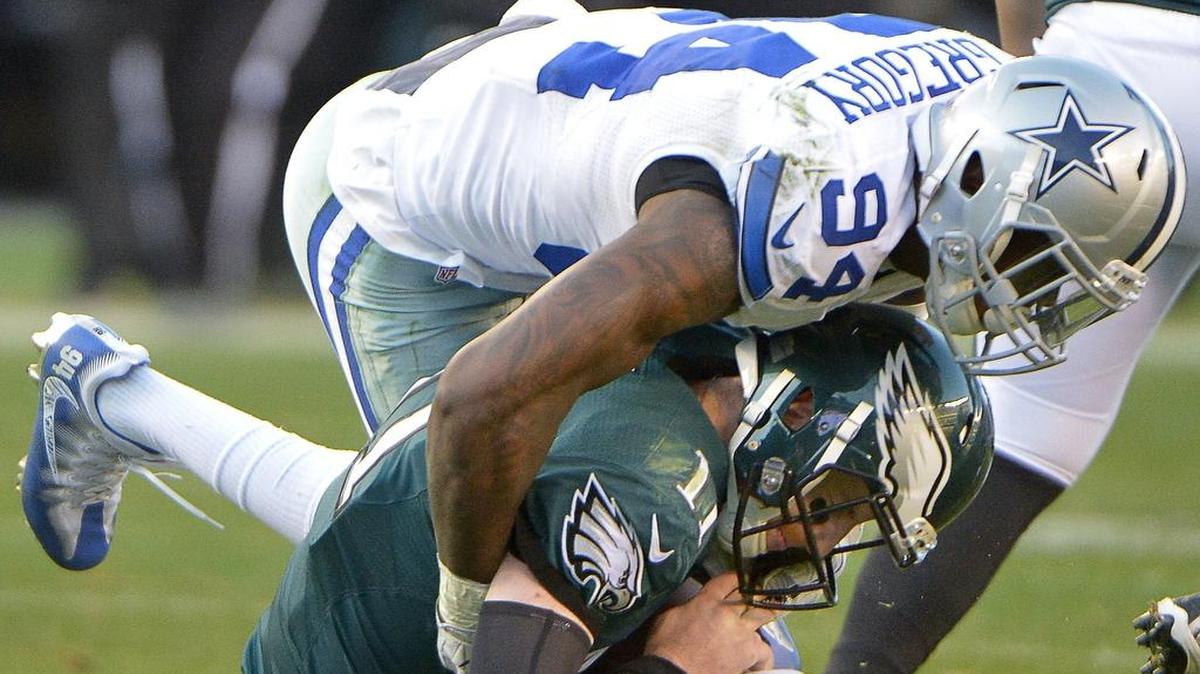 Dallas Cowboys defensive end Randy Gregory went to New York on Tuesday for an appeals hearing.