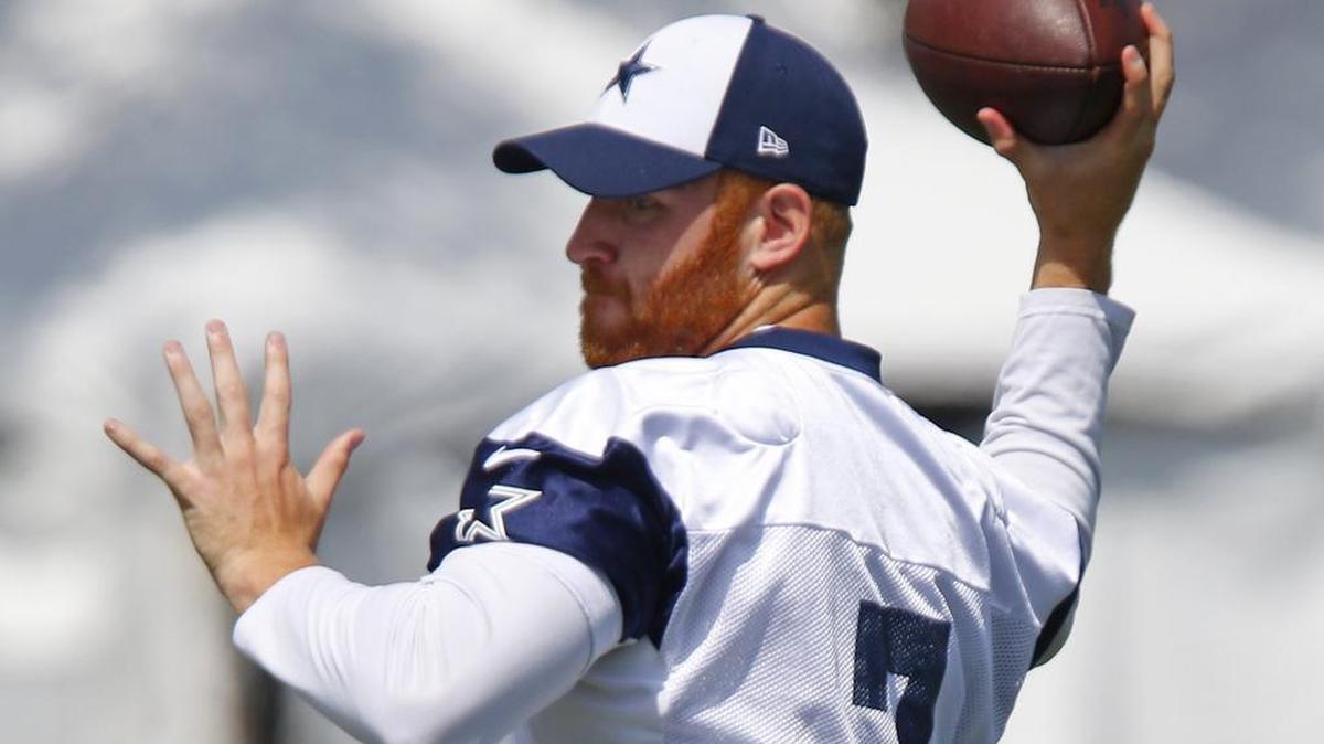Cooper Rush is making his presence felt with the Cowboys early on in training camp.