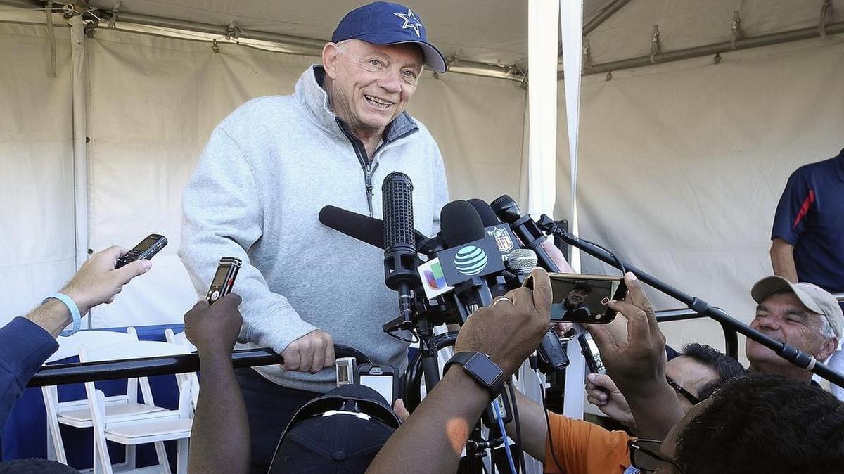 Dallas Cowboys owner Jerry Jones likes to talk and sometimes his conversations can lead to controversy.