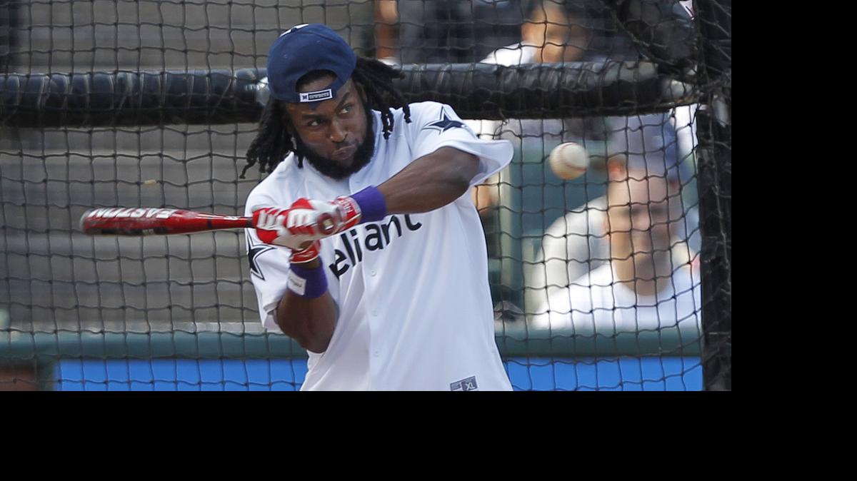 
J.J. Wilcox showed his championship form as members of the Cowboys competed in the Reliant Home Run Derby to benefit The Salvation Army at Globe Life Park.
