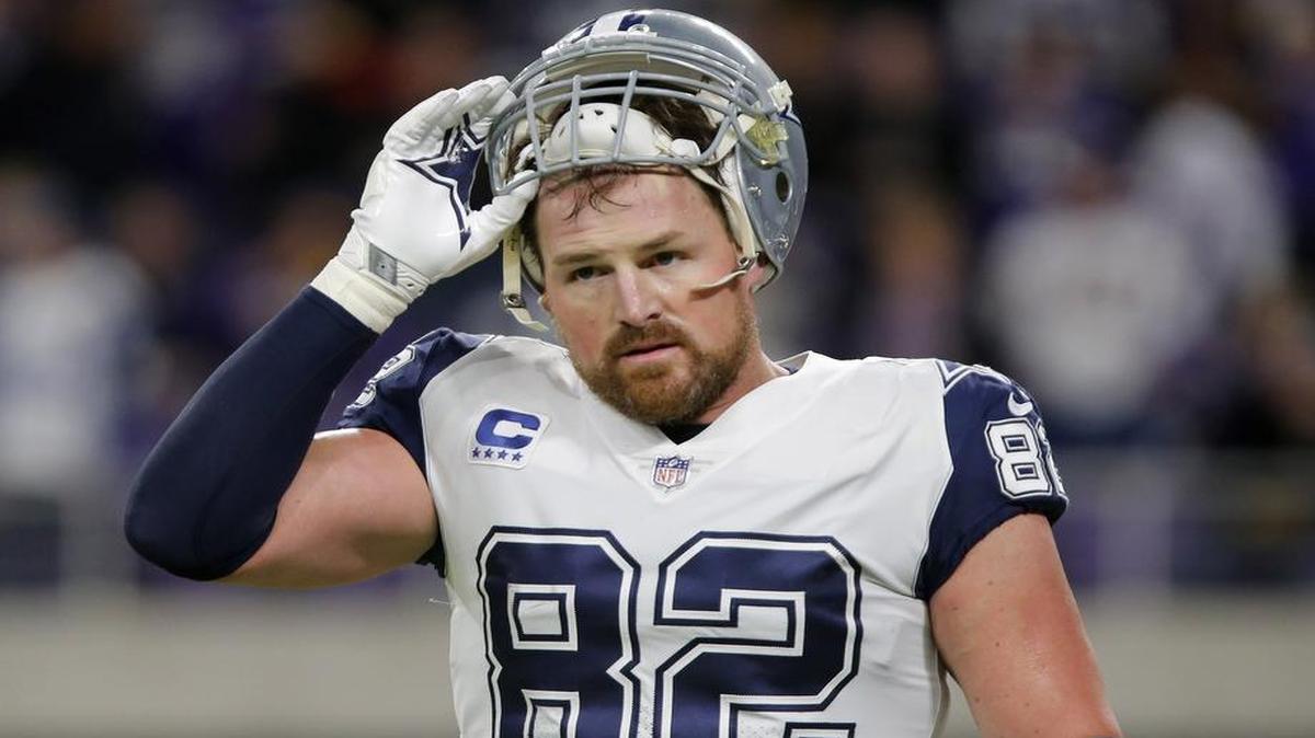 Dallas Cowboys tight end Jason Witten has 142 career catches for 1,463 yards and 13 touchdowns in 27 regular-season games against the New York Giants.