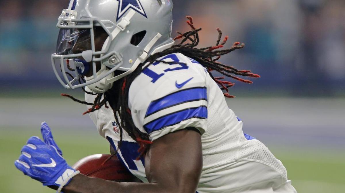 Dallas Cowboys wide receiver Lucky Whitehead (13) was involved in a traffic accident Friday morning.