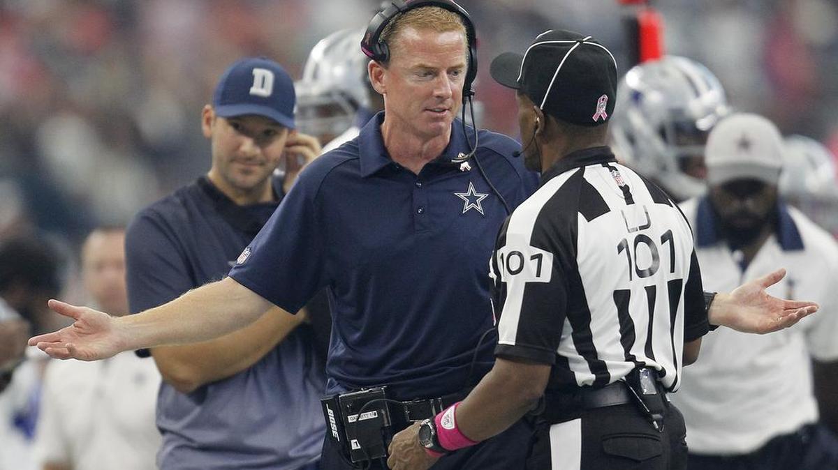 
Jason Garrett has lost three consecutive games for the first time since becoming head coach of the Dallas Cowboys.
