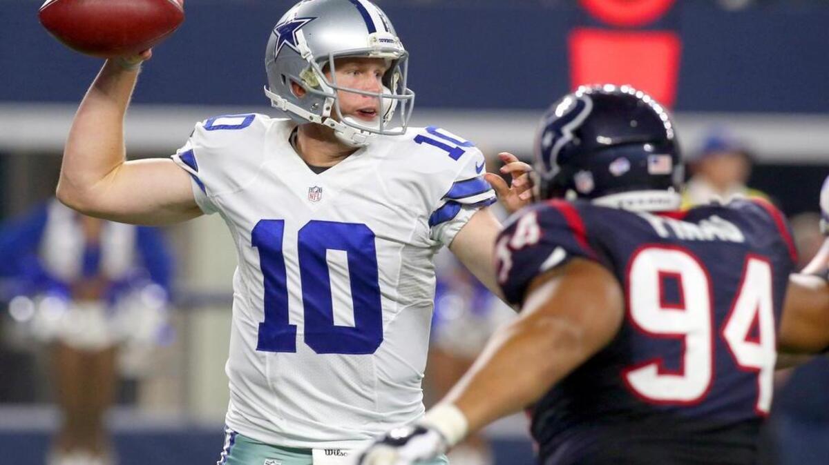 
The Cowboys hope to keep Dustin Vaughan on the practice squad.
