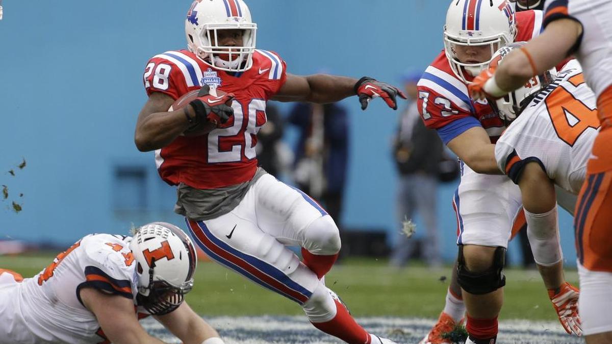 Louisiana Tech standout Kenneth Dixon could fill a Cowboys need at running back.