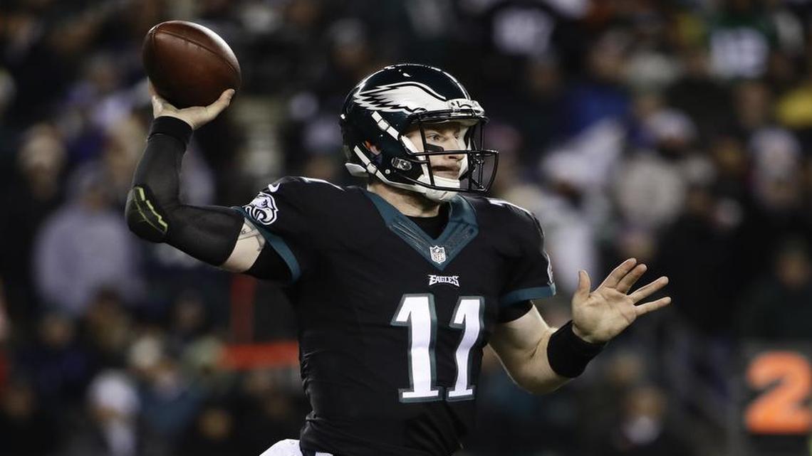 The Philadelphia Eagles and rookie quarterback Carson Wentz had a hot start but both have dropped off as the season continued.