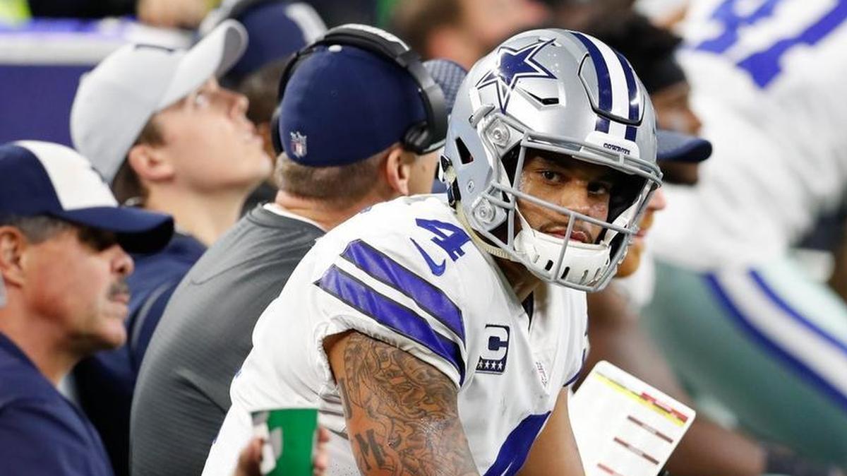 It was a long Sunday night for Cowboys quarterback Dak Prescott, who finished with a career-low 30.4 passer rating along with three interceptions in the 37-9 loss to the Eagles.