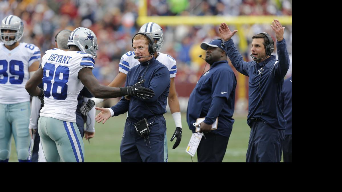
Coach Jason Garrett and his Dallas Cowboys plan to keep their focus on each other rather than distractions.
