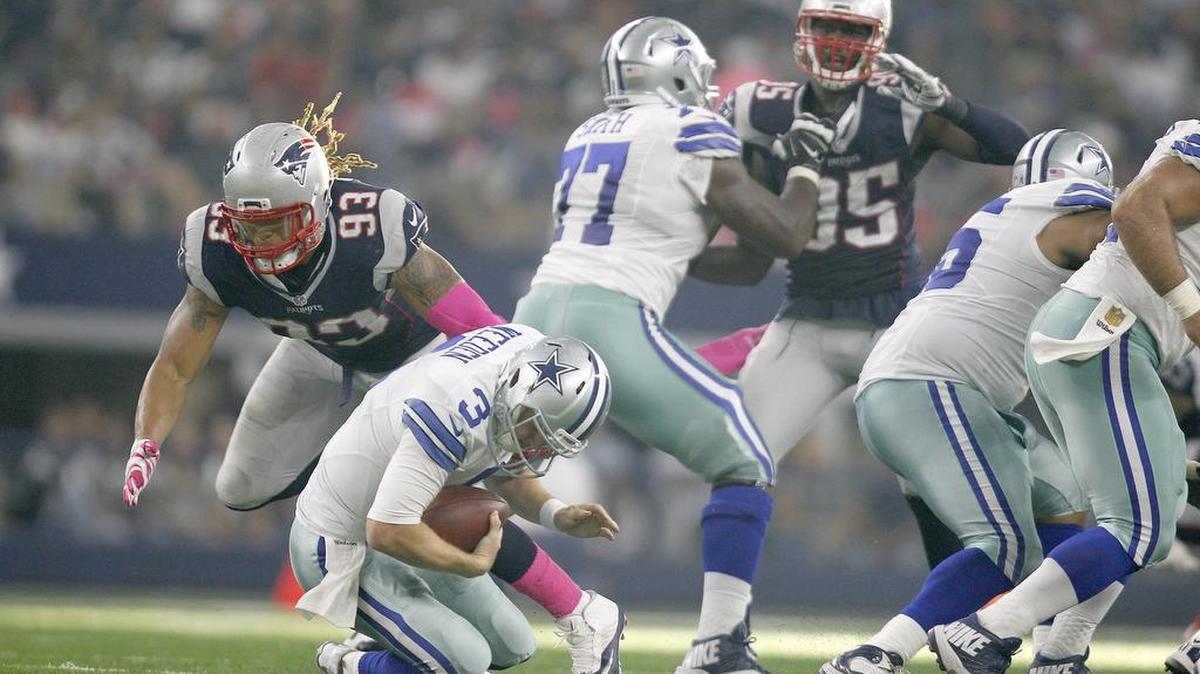 The Dallas Cowboys’ offensive line has allowed 6.5 sacks this season.