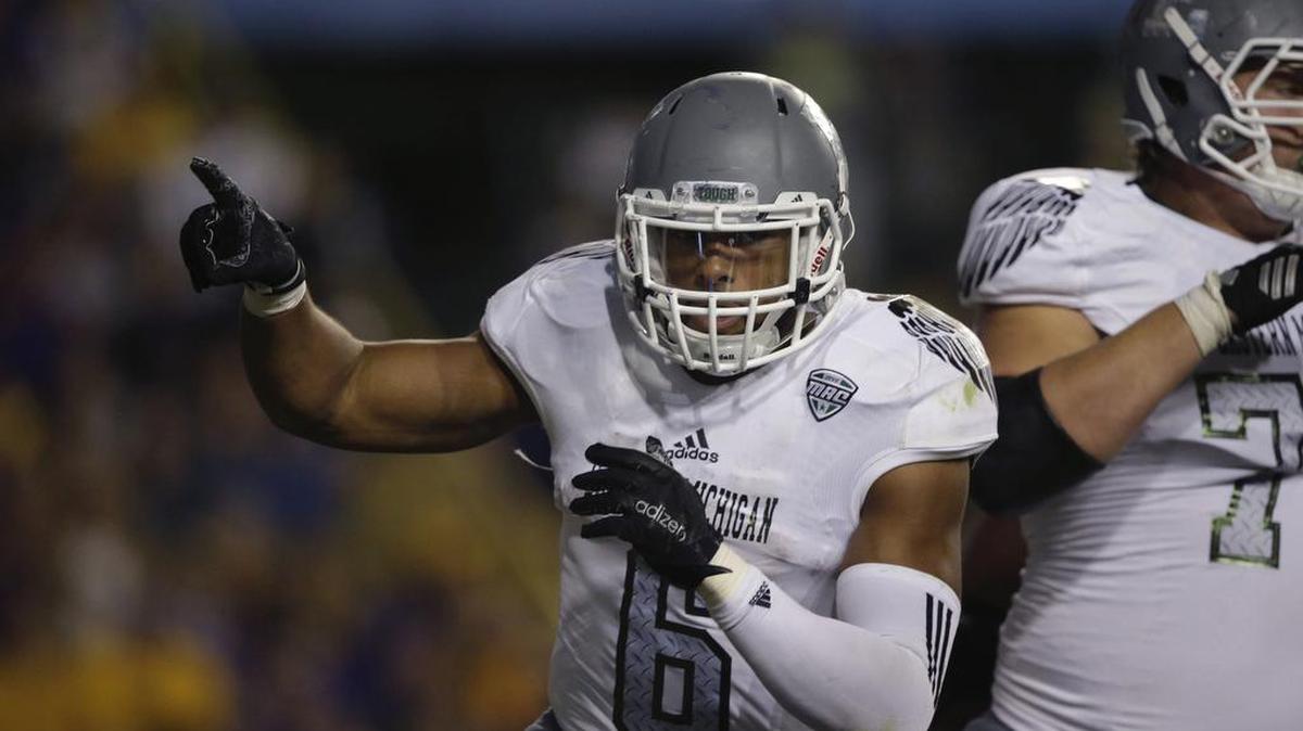 Eastern Michigan running back Darius Jackson, a sixth-round pick of the Cowboys, is ready for the competition he faces in Dallas.